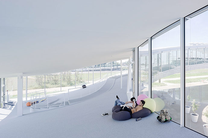 ʿѧϰ(Rolex Learning Center) by SANAA